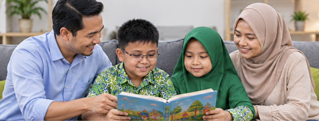 Membangun kemandirian sejak dini! Seorang murid perempuan SD Islam Al Azhar 12 Cikarang tampil percaya diri mempresentasikan pentingnya rasa tanggung jawab. Ekosistem sekolah nyaman dan bimbingan guru yang friendly menjadi kunci sukses kami sebagai Sekolah SD terbaik di Cikarang, Kab. Bekasi dalam membentuk karakter pemimpin masa depan.